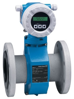 Afbeelding van elektromagnetische flowmeter Proline Promag 10W voor de water- & afvalwaterindustrie
