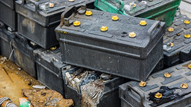Lithiumbatterijen voor recycling