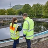 station d'épuration, connectivité Bluetooth, mesure du niveau