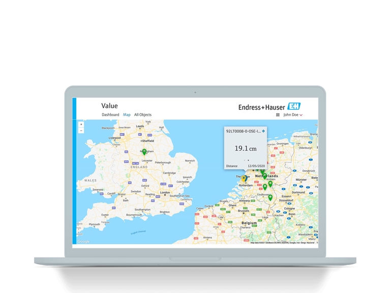 Netilion Value: Notebook Screenshot vom IIoT-basierten Datenmonitoring-Service