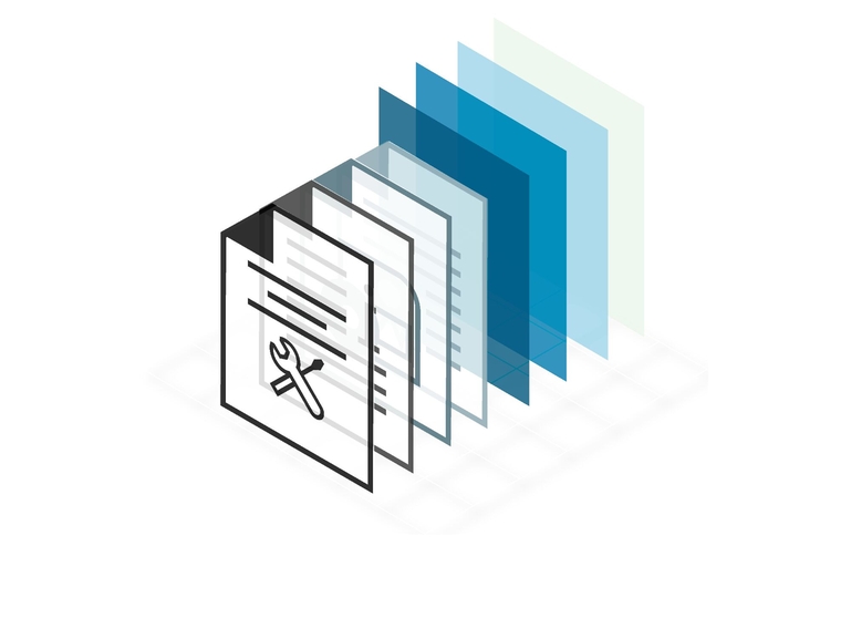 Digitaler Service Icon Netilion Library IIoT