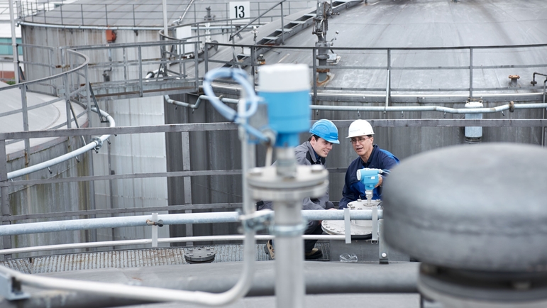 Tankstandmessung in der Lebensmittel- und Getränkeindustrie