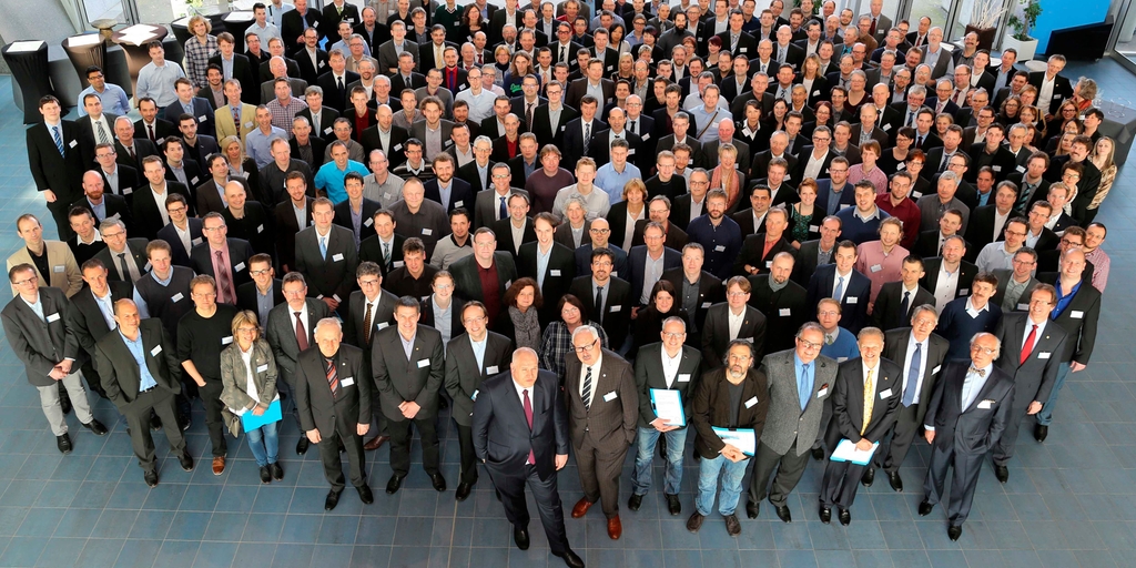 Endress+Hauser eert de uitvinders op de Innovators Meeting 2016 in Mulhouse, Frankrijk.