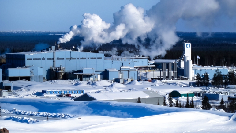 Die Kittilä Mine in Nordfinnland