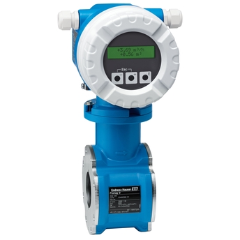 Afbeelding van elektromagnetische flowmeter Proline Promag 10D voor standaardtoepassingen in de waterindustrie