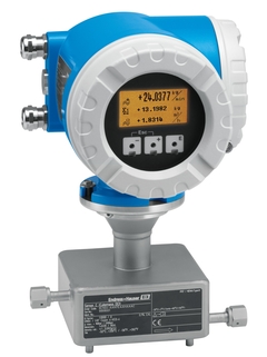 Débitmètre massique Coriolis Cubemass DCI /  8CN pour la mesure de très faibles débits de liquides et de gaz