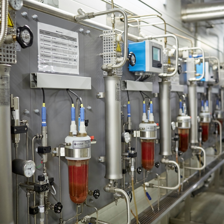 Solution d'analyse eau/vapeur d'Endress+Hauser