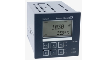 Le Liquisys CPM223 est un appareil encastrable compact pour les capteurs de pH/redox analogiques et numériques (Memosens).