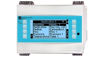 Calculateur de débit et d'énergie universel RMC621  pour les gaz, les liquides et la vapeur selon standards (IAPWSIF97, SGERG88)