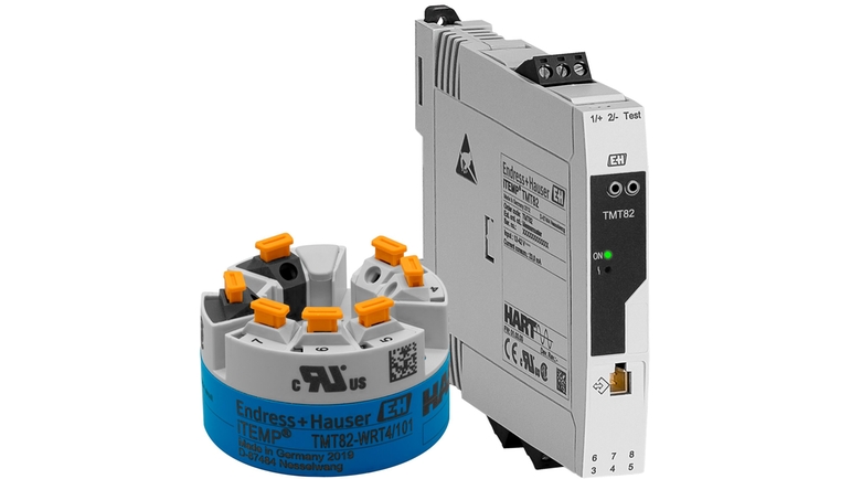 Transmetteur de température iTEMP TMT82 à 2 voies pour les zones explosibles et les applications SIL