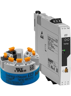 Transmetteur de température iTEMP TMT82 HART® 7 dans rail DIN et tête de raccordement forme B