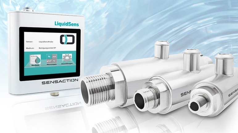 The online version of the LiquidSens measurement system for integration in a plant.