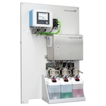 Liquiline Control CDC90 is een automatisch reinigings- en kalibratiesysteem voor pH- en ORP-sensoren.