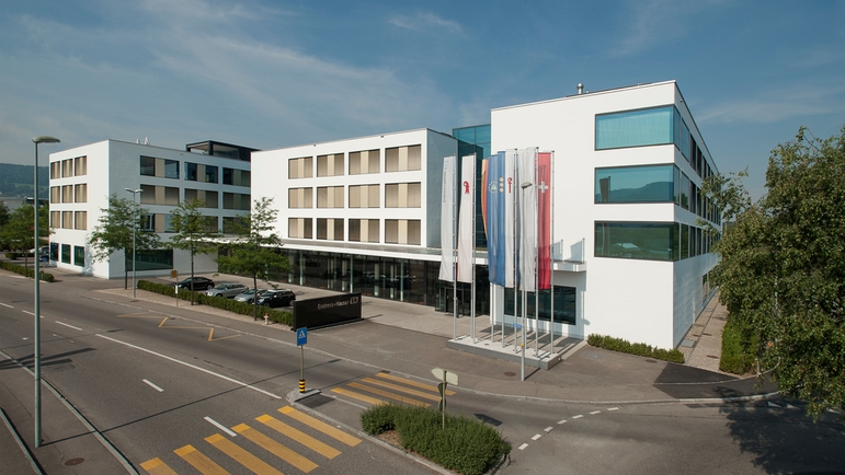 Le siège social du Groupe Endress+Hauser Group à Reinach, Suisse.