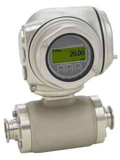 Electromagnetic flowmeter Proline Promag H 300 for the food & beverages and life sciences industries