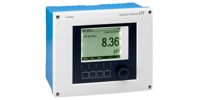 De Liquiline CM442 is een digitale transmitter voor pH, ORP, geleidbaarheid, zuurstof, troebelheid en meer.