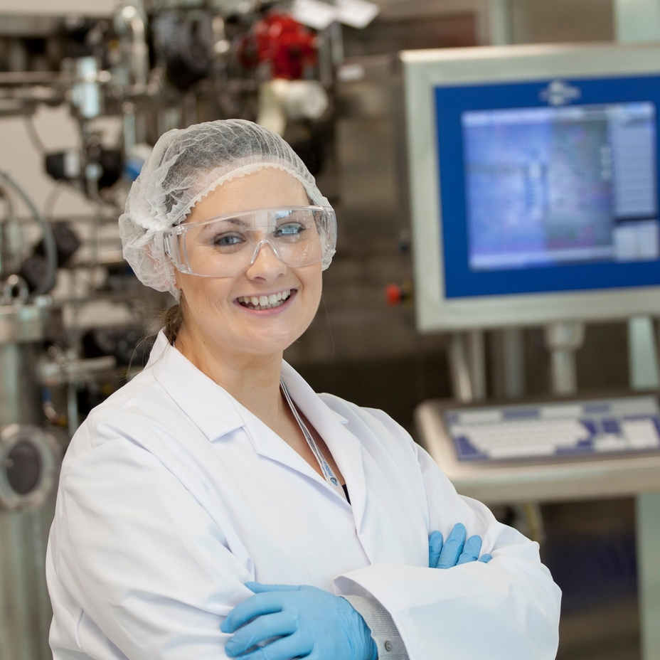 Biotechnoloog in een laboratorium
