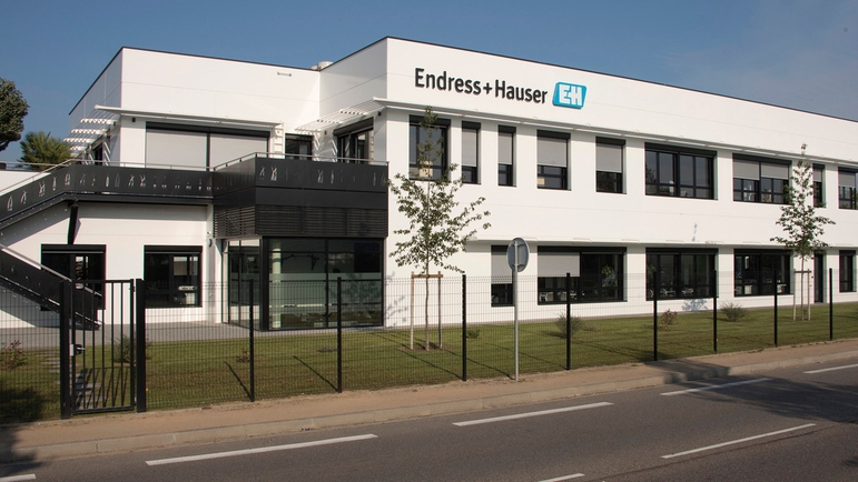 Facility of Endress+Hauser and Kaiser Optical Systems Kaiser in Lyon, France.