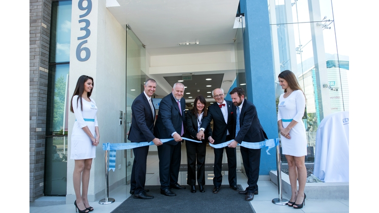 Inauguration of the new sales center building in Chile