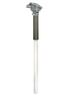 Hochtemperatur-Thermometer mit DIN B Anschlusskopf TAF12T