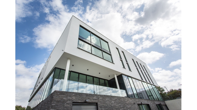 Das neue Gebäude des belgischen Vertriebs unterstreicht die Bedeutung des Nachhaltigkeitsgedankens bei Endress+Hauser.