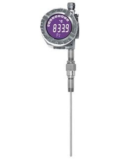 RTD-thermometer TMT162R met veldtransmitter, display en HART, FOUNDATION Fieldbus of PROFIBUS PA