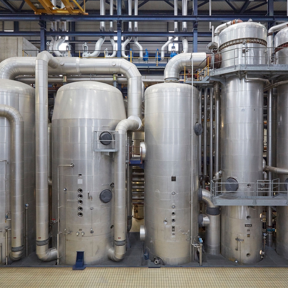 L'évaporation dans le process de production de sucre