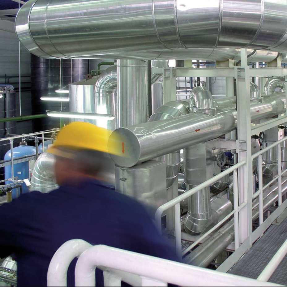 Consommation de vapeur dans l'usine