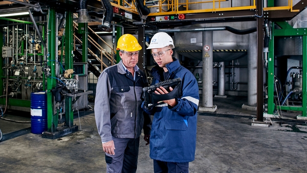 Usine agro-chimique. Savoir-faire et coopération étroite mènent à une automatisation élevée des processus