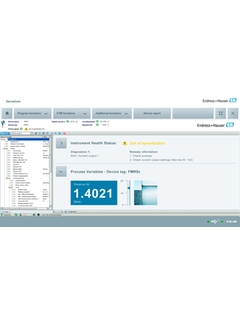 DeviceCare - Tableau de bord DTM : DTM (Device Type Manager) intégrés dans DeviceCare