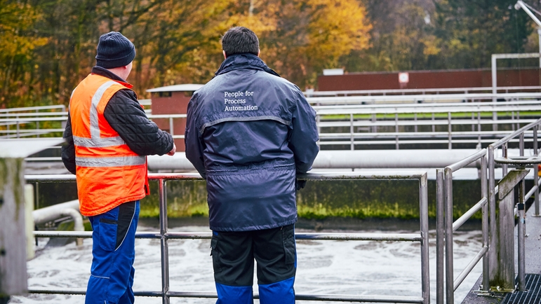 Le Liquiline Control gère les phases de nitrification et de dénitrification dans la station d'épuration de Stadtlohn.