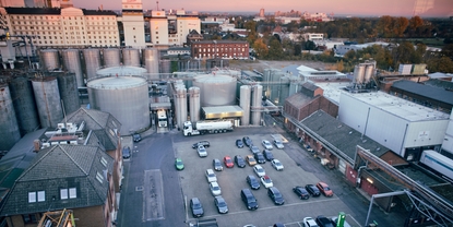 Usine de raffinage d'huile alimentaire