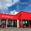 Photo de la station de chargement de bitume chez BITUTANK AG en Suisse