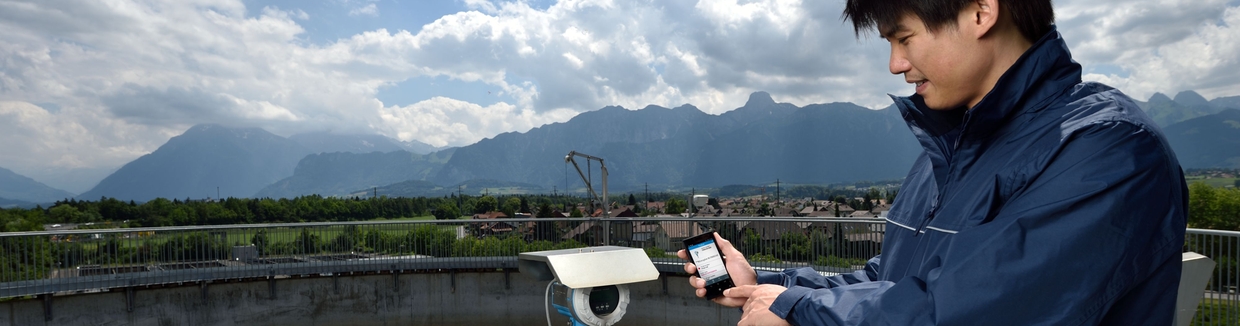 Mobile access to information on your installed measuring devices - wherever you are.