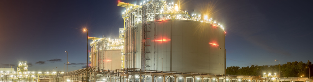 Tankstandmessung von LNG-Tanks in der Öl- und Gasindustrie