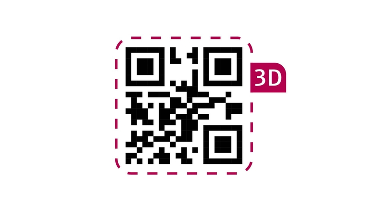 3D QR code for Prosonic Flow G