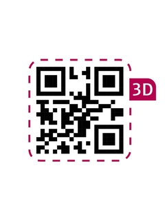 QR code 3D pour Prosonic Flow G