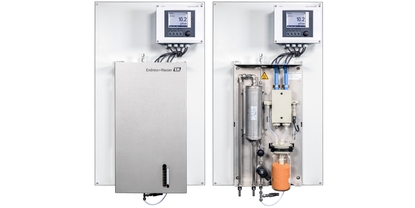 Solution compacte d'analyse eau et vapeur dans l'industrie agroalimentaire - Panneau compact SWAS Endress+Hauser