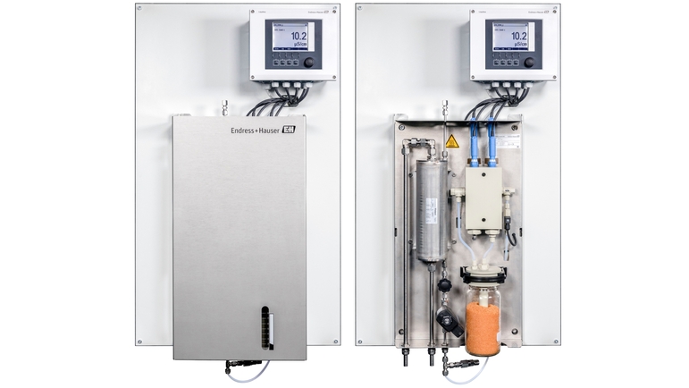 Compact SWAS-paneel van Endress+Hauser