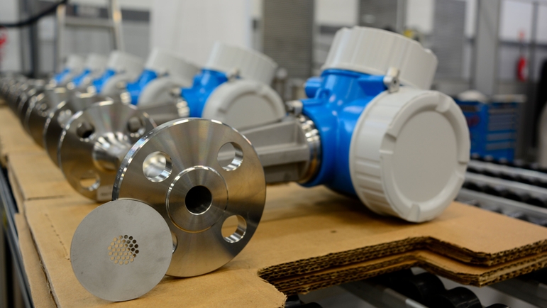 Endress+Hauser Flow Brazil, Itatiba, flowmeters ready for packaging