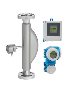 Picture of Coriolis flowmeter Proline Promass O 500 / 8O5B with different remote transmitters