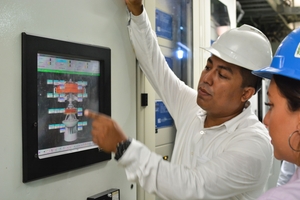 Überwachung der Turbinen-, Generator- und Wellentemperatur