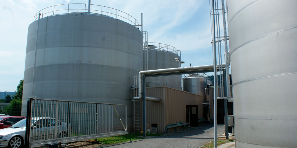 Duurzame afvalwaterzuivering bij de melkfabriek van Emmi in het Zwitserse Dagmersellen
