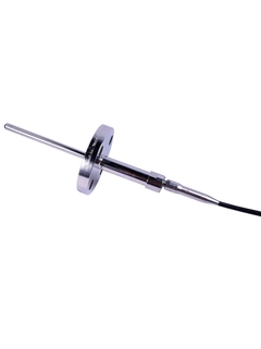 Productafbeelding geflenste Raman Rxn-40 sonde, zijaanzicht, deels naar boven en links gericht