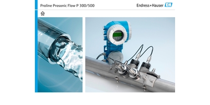 eBook Titelbild - Proline Prosonic Flow P 500