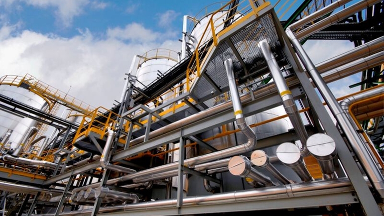 Tank gauging dans une usine chimique