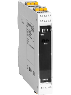 RN42 active barrier, wide-range power supply of loop-powered transmitters