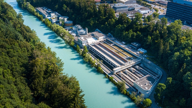 Abwasserreinigungsanlage in Schweiz