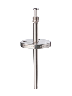 Stalen thermowell iTHERM TT151 NAMUR voor vereenvoudigde installatie met M24-schuifmoer.