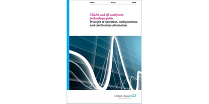 Brochure Guide technologique des analyseurs TDLAS et QF par Endress+Hauser